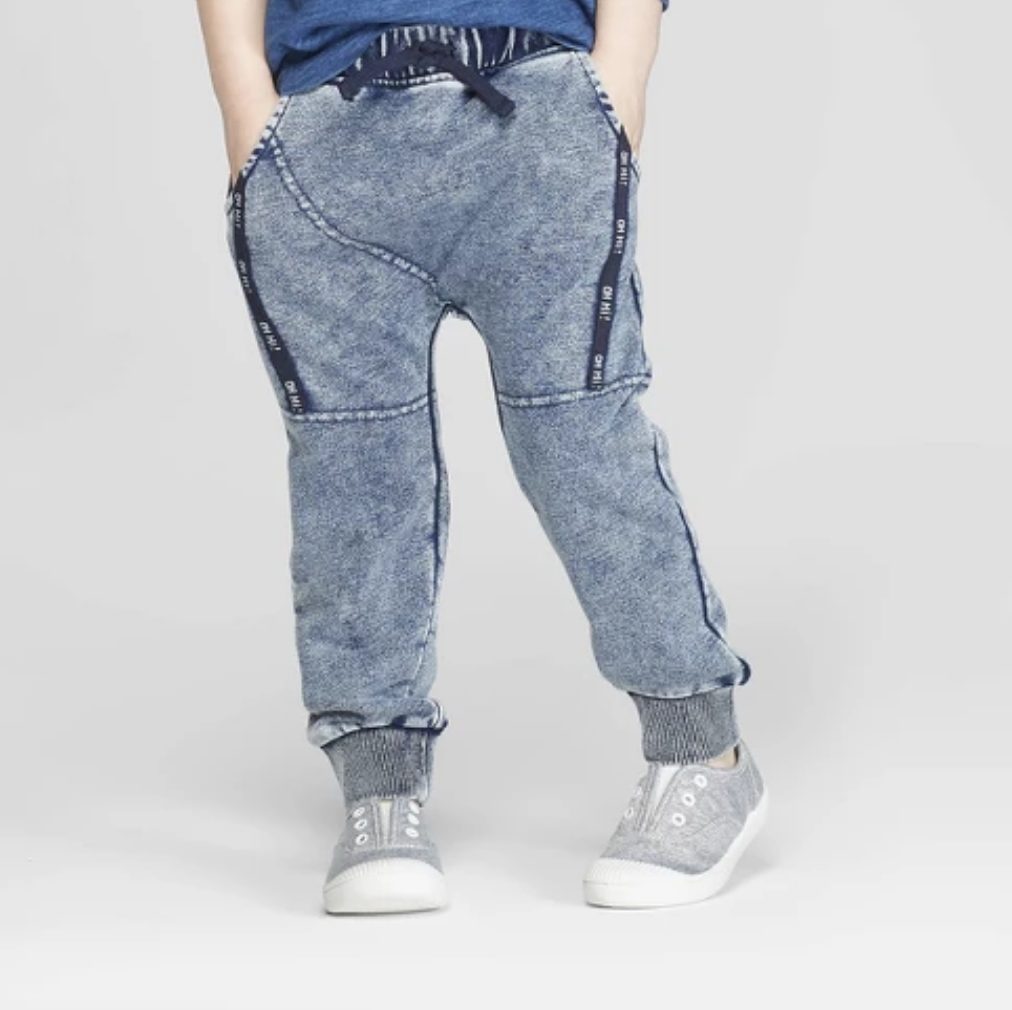 Toddler Boys' Jogger Pants - art class™ Blue Wash Toddler Boys' Jogger Pants - art class™ Blue Wash