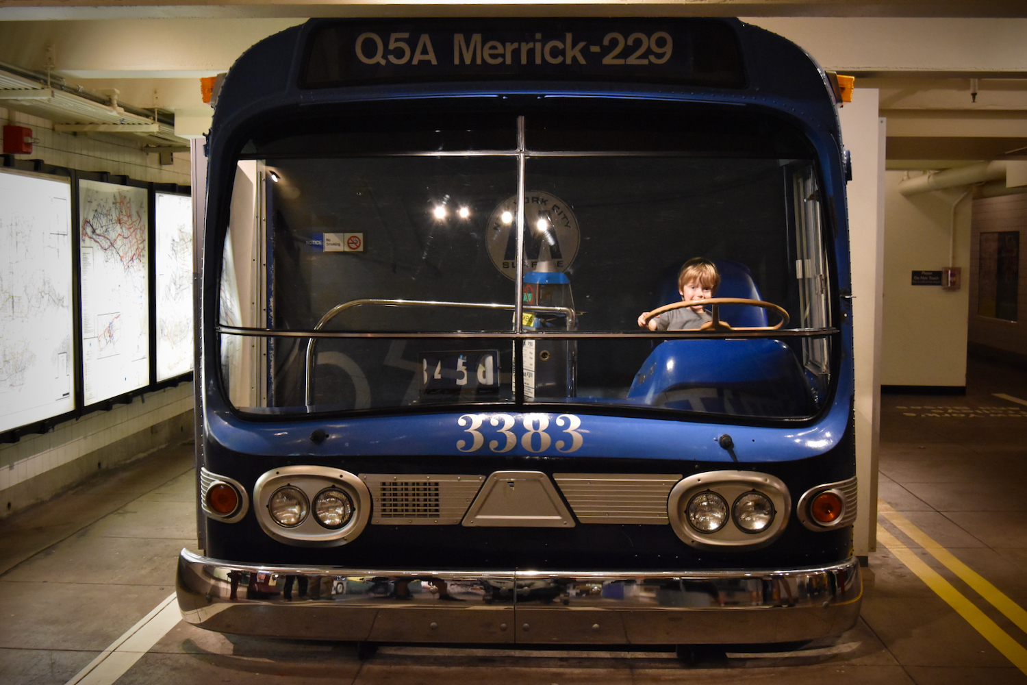 Transit Museam, New York City With Kids