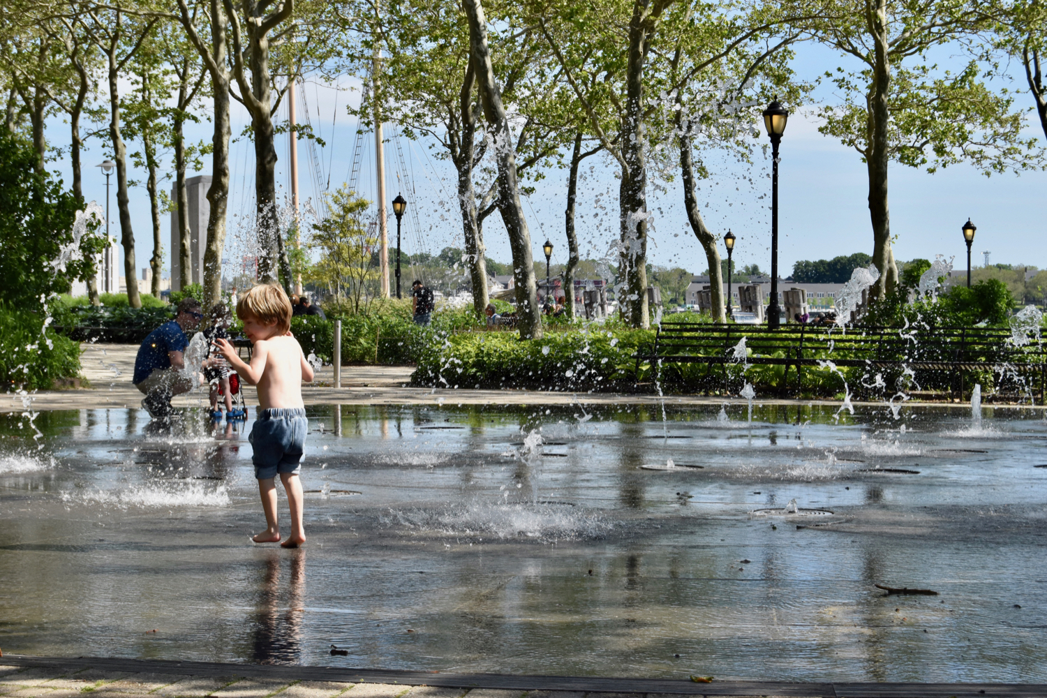 Battery Park, New York City With Kidsk City, Raise Magazine