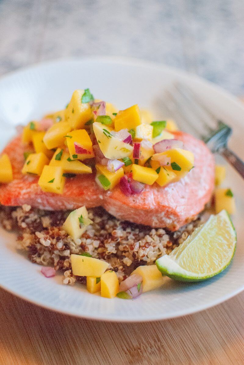 fresh mango salsa