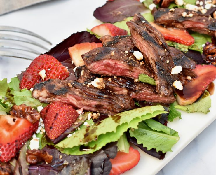 Strawberry Steak Salad: The Best Recipe For Summer