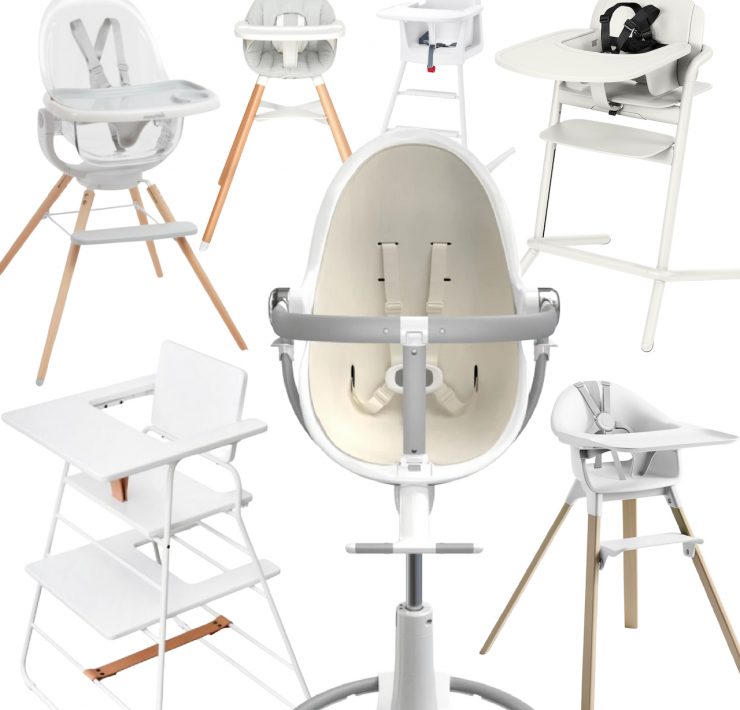 The Best White High Chairs You Can Buy Right Now